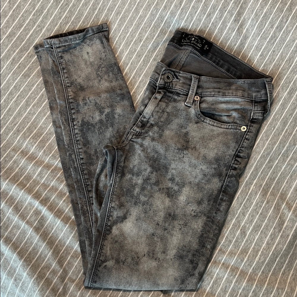 Lucky Brand Gray Skinny Jeans